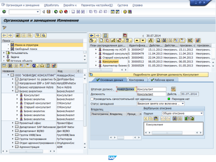 Преднастроенное решение NOVARDIS HCM для управления персоналом на базе SAP HCM 